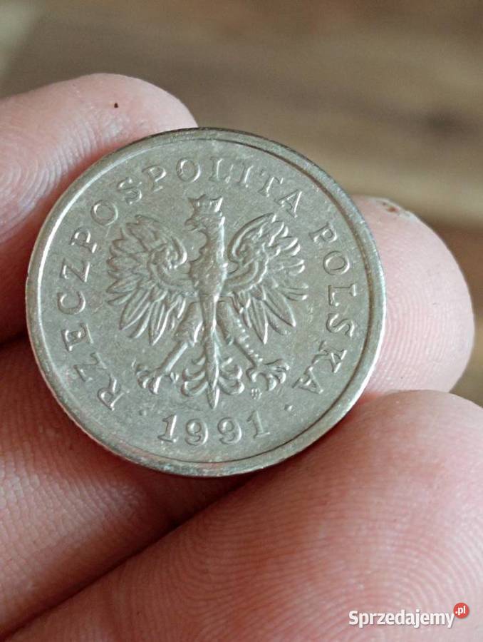 Sprzedam monete 1 zl 1991 r lubelskie Chełm