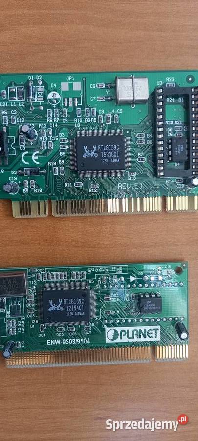 karta sieciowa planet RJ45 na układzie RTL8139C Gdańsk
