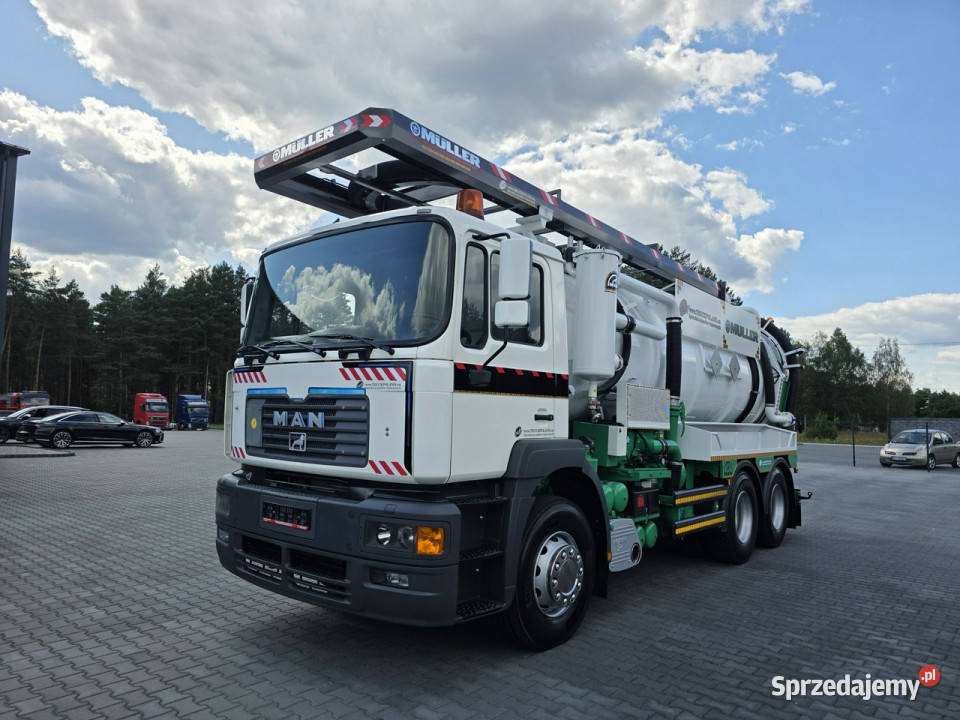 MAN 6x4 WUKO MULLER CANALMASTER KOMBI DO Samochody ciężarowe Daleszyce
