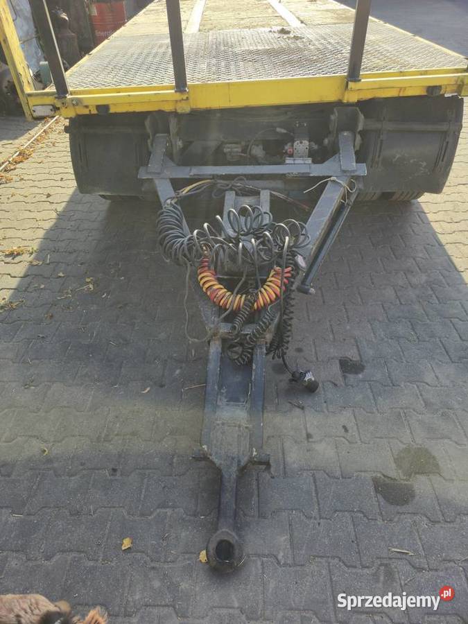 Przyczepa niskopodwoziowa 24DMC najazdy Guzów