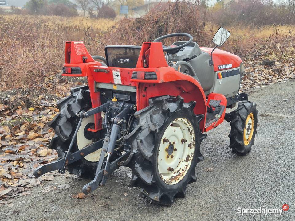 Traktorek traktor YANMAR AF15D 15 44 Napęd 4x4 dolnośląskie Małuszyn
