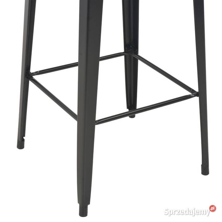 vidaXL 3częściowy zestaw barowy stal mazowieckie Warszawa