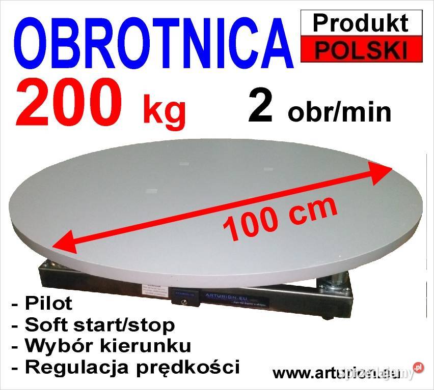 Podest Obrotowy Ekspozytor Napęd ReklamObrotnica Pozostałe Warszawa