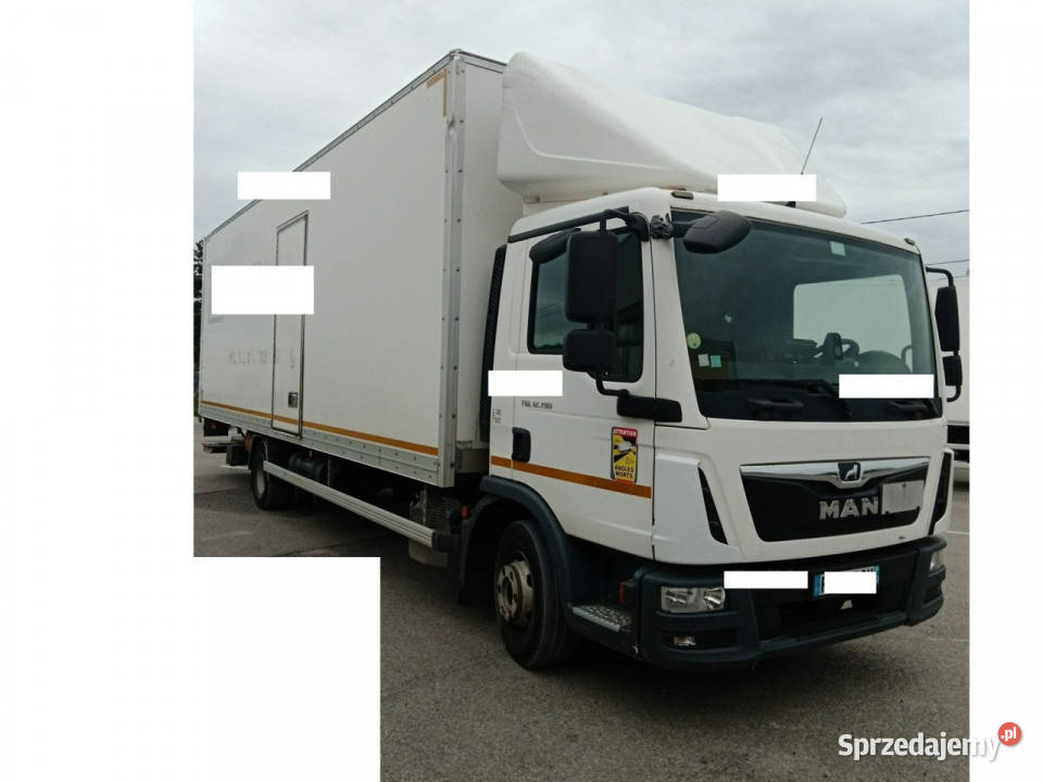 MAN TGL 12190 Euro 6 kontener 18p 306 Góra Kalwaria sprzedam