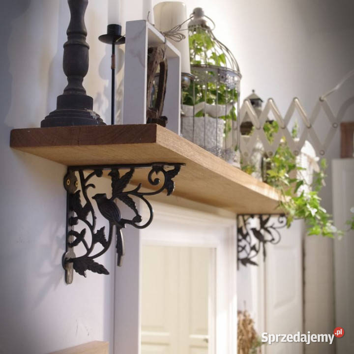 Wspornik półki PTAK 190x180mm NATURAL Chmielnik