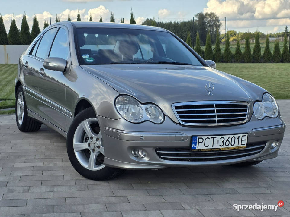 Mercedes C 180 śliczny AVANTGARDE automat aluminiowe felgi Czarnków
