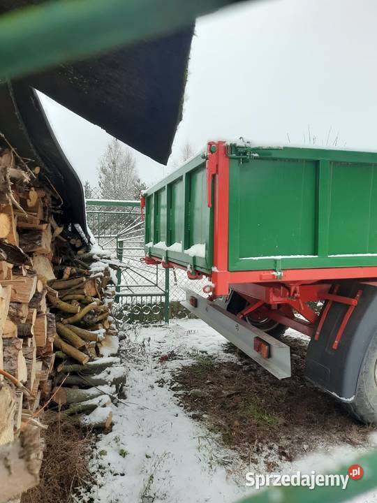 Przyczepa 1 osiowa kiper wywrotka Sobków sprzedam