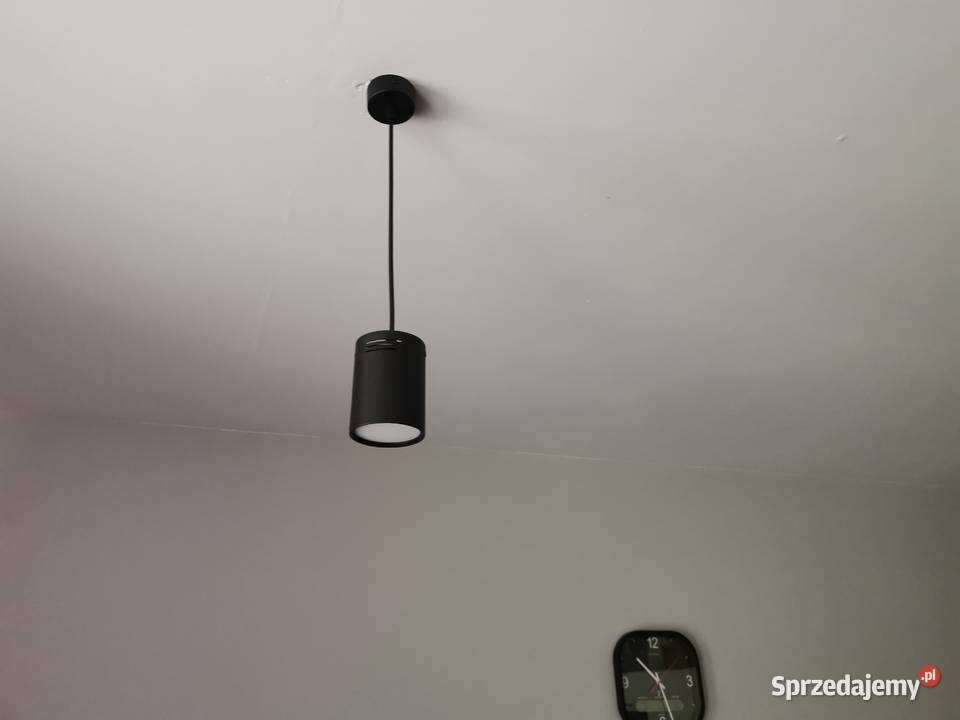 Dwie lampy wiszące sufitowe do salonu pokoju LED