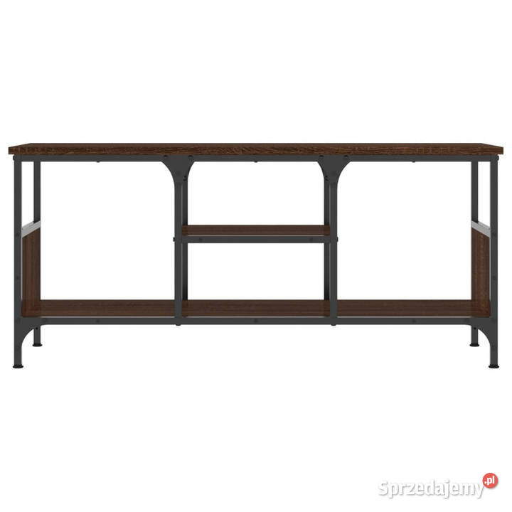 Szafka pod telewizor brązowy dąb 100x35x45 mazowieckie Warszawa