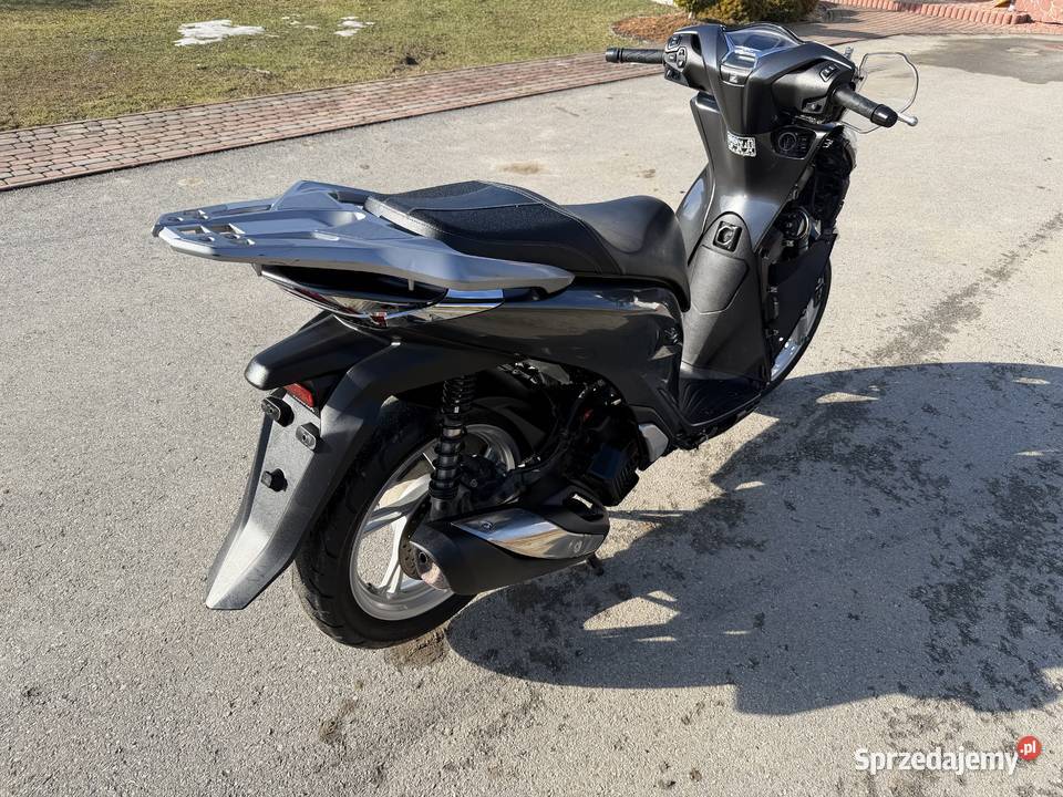 Honda SH 125i ABSTCS 2020r Uszkodzona kat A1 B Chlebna