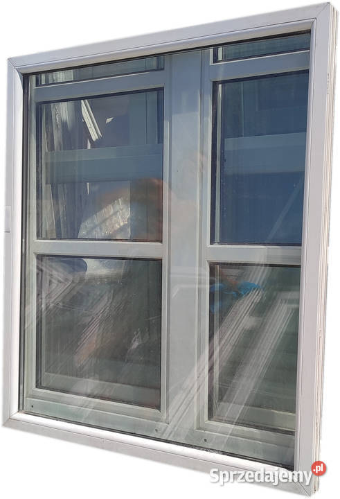 OKNA KacprzaK Witryna 115x131 FIX Używany PCV 131cm Siedlce sprzedam