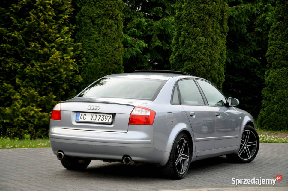 Audi A4 24i V61702xSLineSkóryFotele światła przeciwmgielne Ostrów Mazowiecka sprzedam