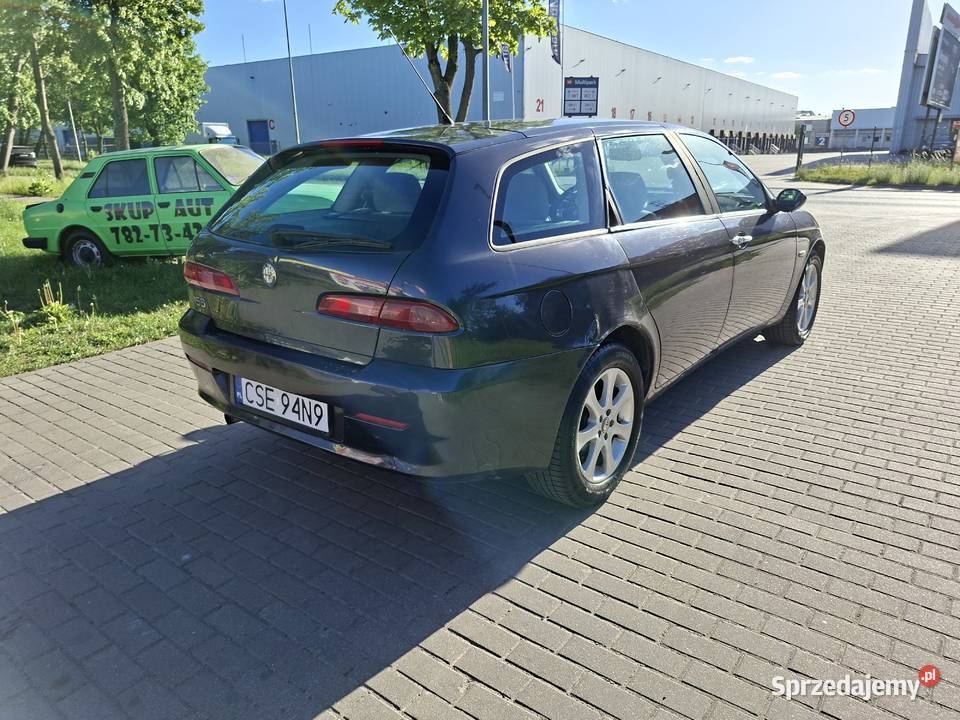 Alfa Romeo 156 stan Sprawna klimatyzacja granatowy Bydgoszcz