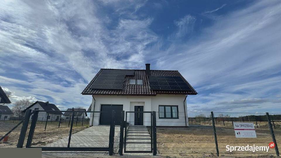 Dom WOLNOSTOJĄCY fotowoltaikapompa ciepła 1 piętro
