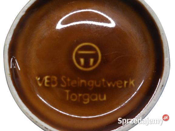 Ceramiczny kufel Torgau wielkopolskie Raszków
