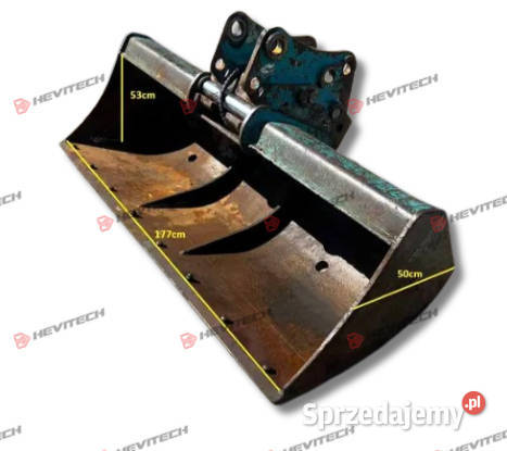 Komplet 3 łyżek z mocowaniem S60 ok 1214 ton w Gądki