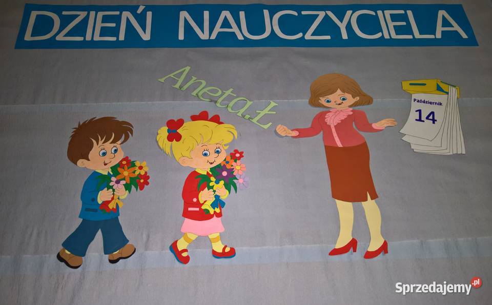 Dekoracje na Dzień Nauczyciela z brystolu 504 mazowieckie Garwolin