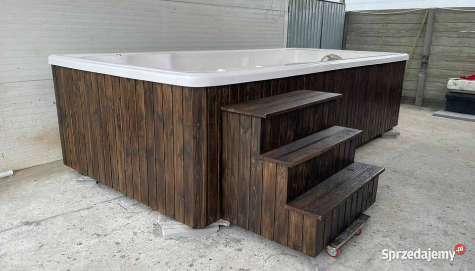 BASEN WOLNOSTOJĄCY Z PRZECIWPRĄDEM Jacuzzi Pompa Wrocław