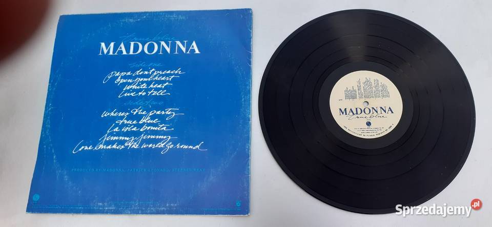 Madonna True bluewinyl vintage pamiątka Płyty i kasety Tuszkowo