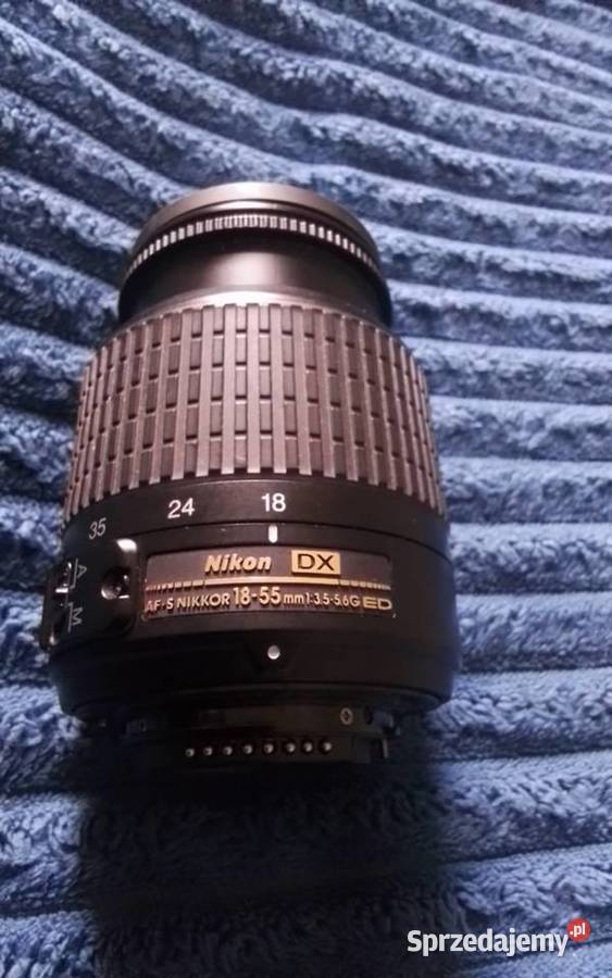 Nikon DX nikkor 1855mm 3656 G ED Siemiatycze