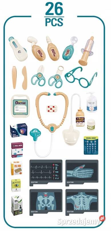ZESTAW LEKARSKI DZIECI STACJA DOKTORA ZABAWA W Rzeszów sprzedam