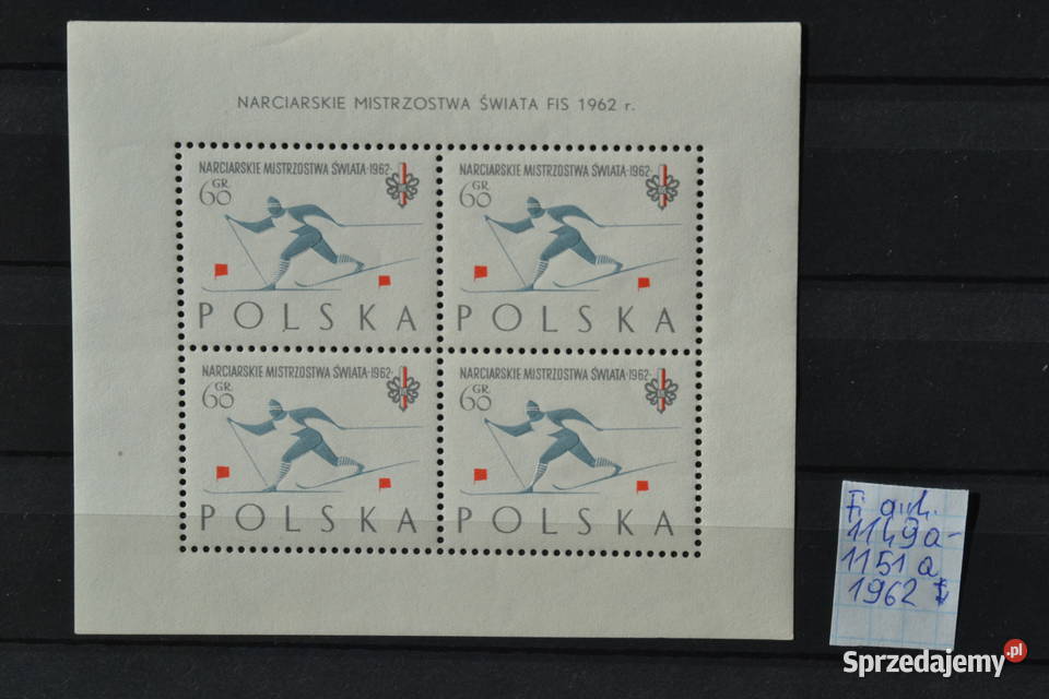 Znaczki Polska Fi ark1149a ark1151a Sobótka sprzedam
