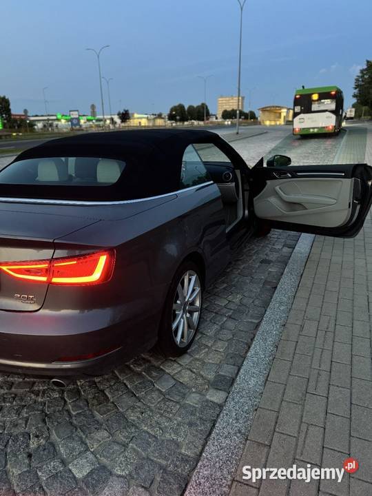 Audi A3 Cabriolet 8V 20 TFSI 220 quattro niski Białystok