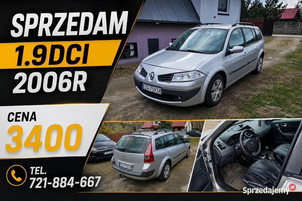 Renault Megane 19cdti 2006r
