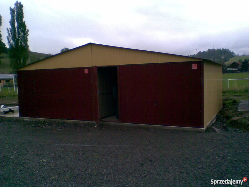 GARAŻ BLASZANY SCHOWEK GARAŻE BLASZANE NA WYMIAR