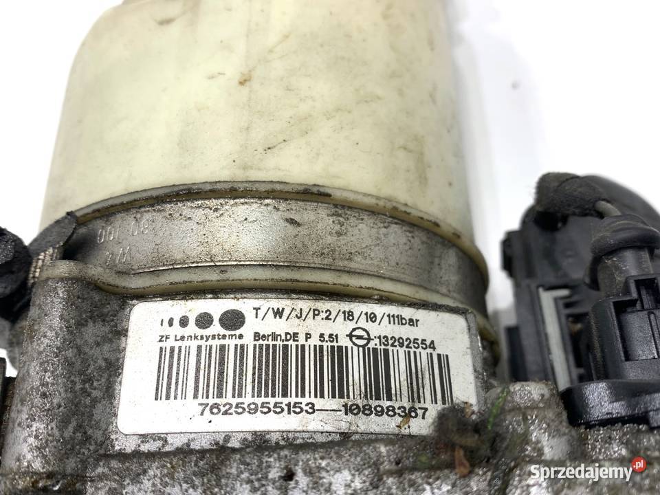 POMPA WSPOMAGANIA OPEL ASTRA H 13292554 17 80 osobowe