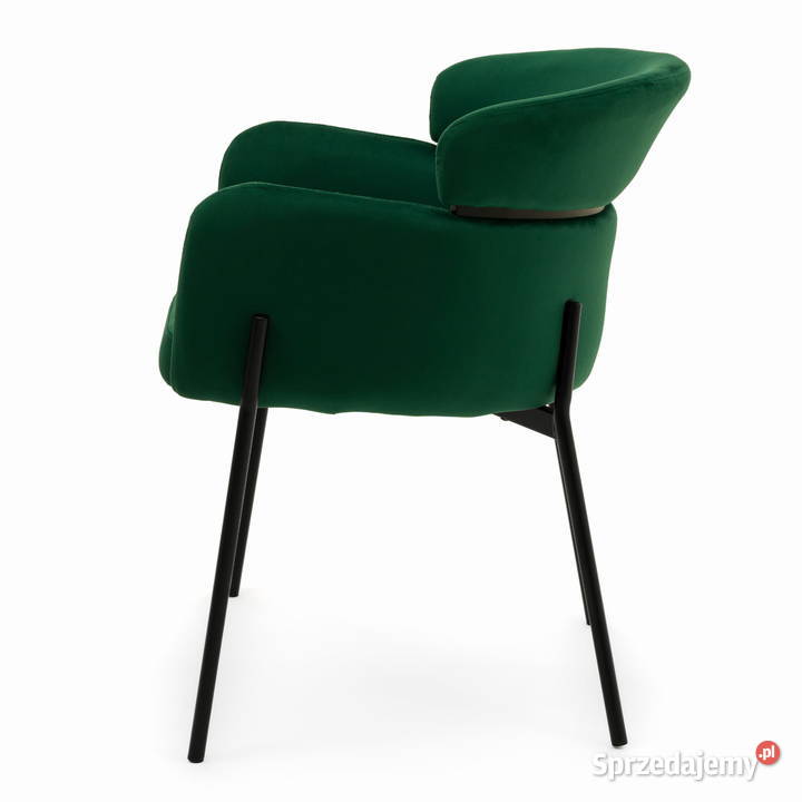 Krzesło Tapicerowane Bolzano Butelkowa Zieleń sprzedam