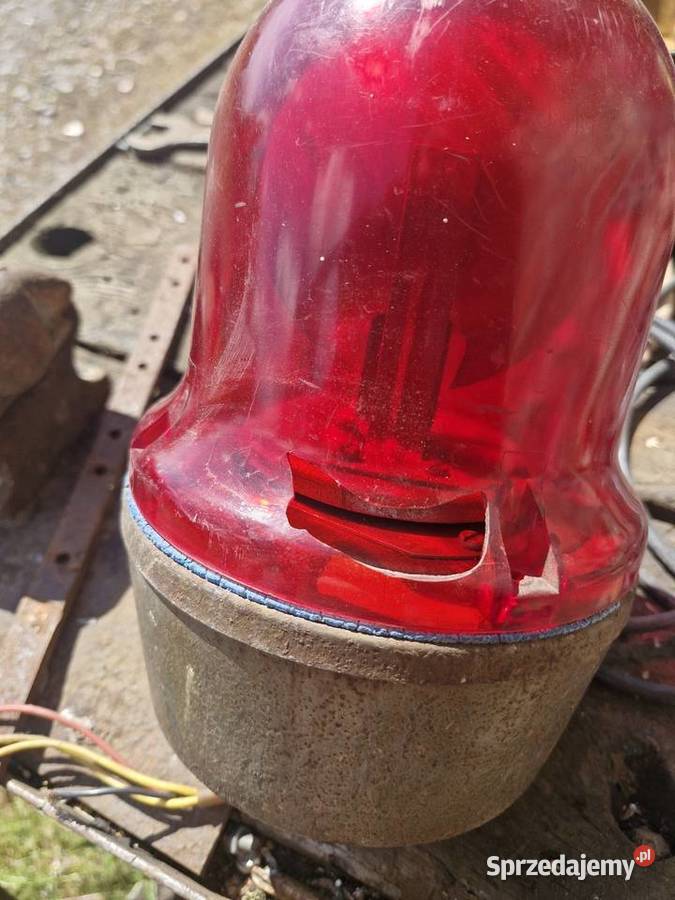 Kogut elektra 12v nie używany Lampy ostrzegawcze, koguty