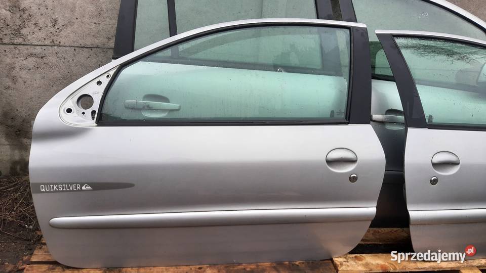 drzwi prawe lewe peugeot 206 3drzwi kompletne Dębno
