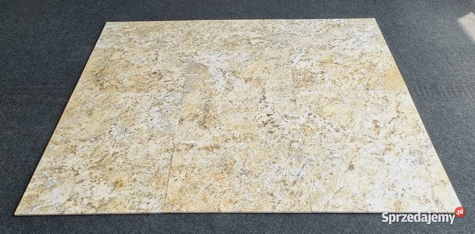 Płytki Madura Gold szczotkowane matowe na balkon dolnośląskie