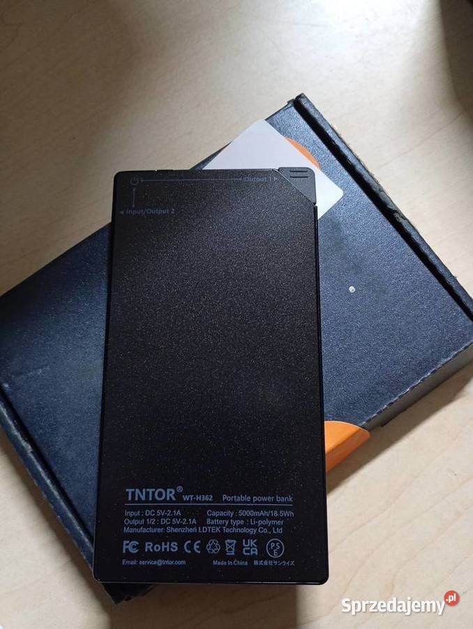 Powerbank Tntor WTH362 5000 mAh