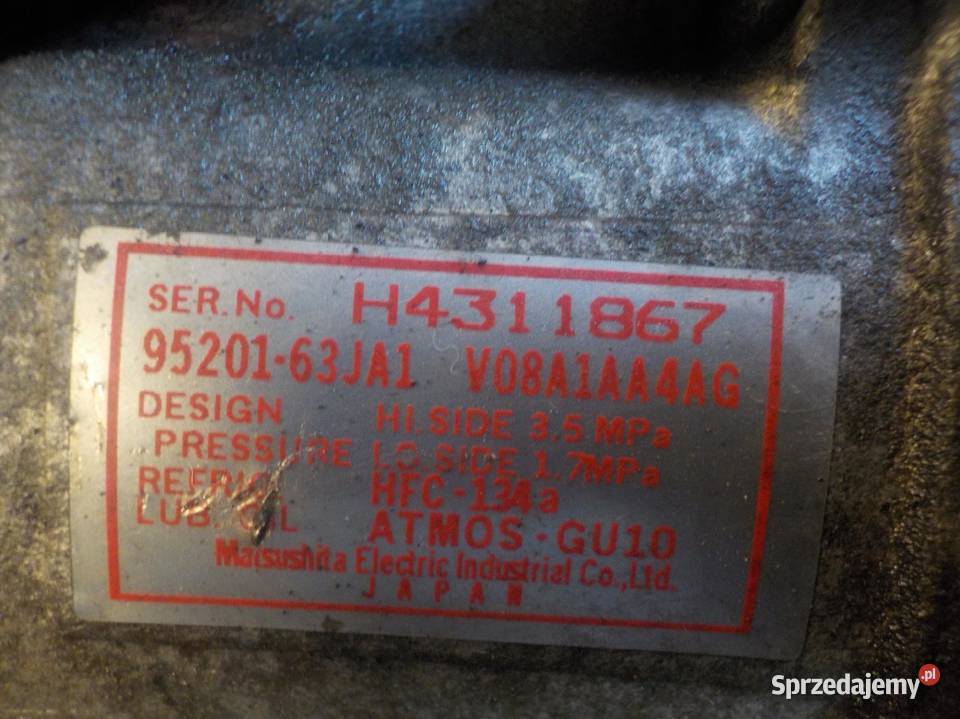 SUZUKI SX4 16 B EURO 4 09r 107 M16A sprezarka osobowe Suków