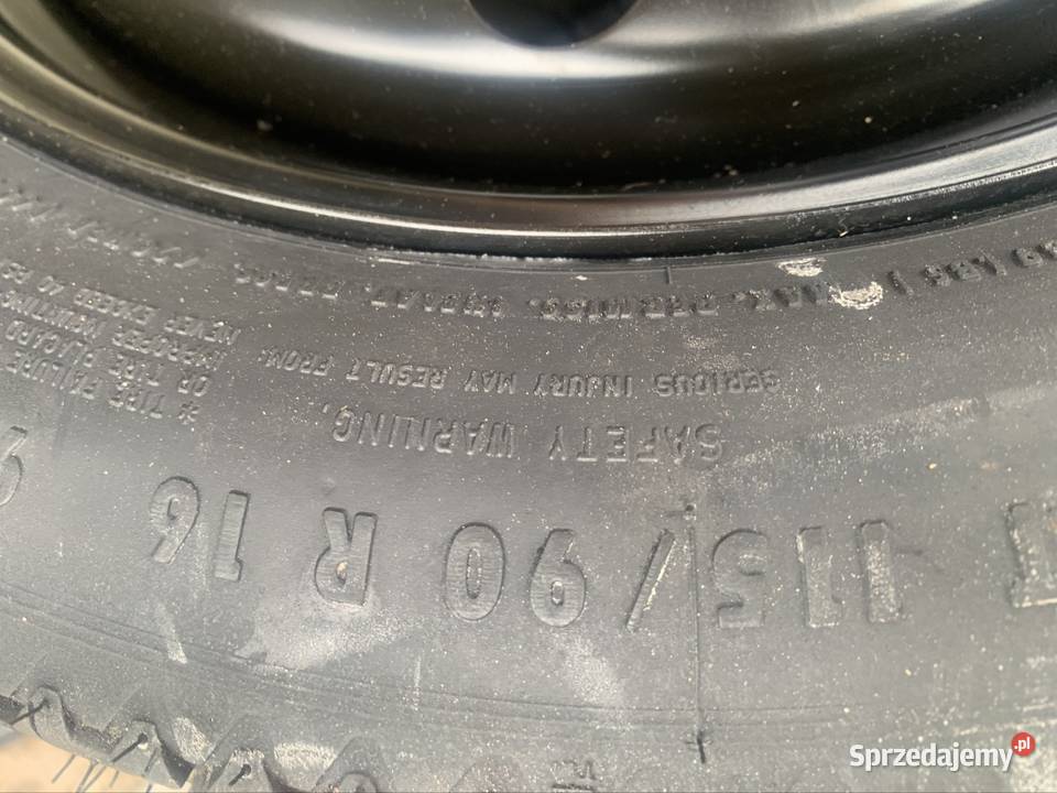 Zapas dojazdówka koło zapasowe 16 5x120 bmw