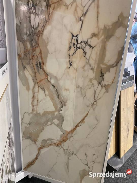 Gres carrara gold Marble 80x160 mega format Zakopane