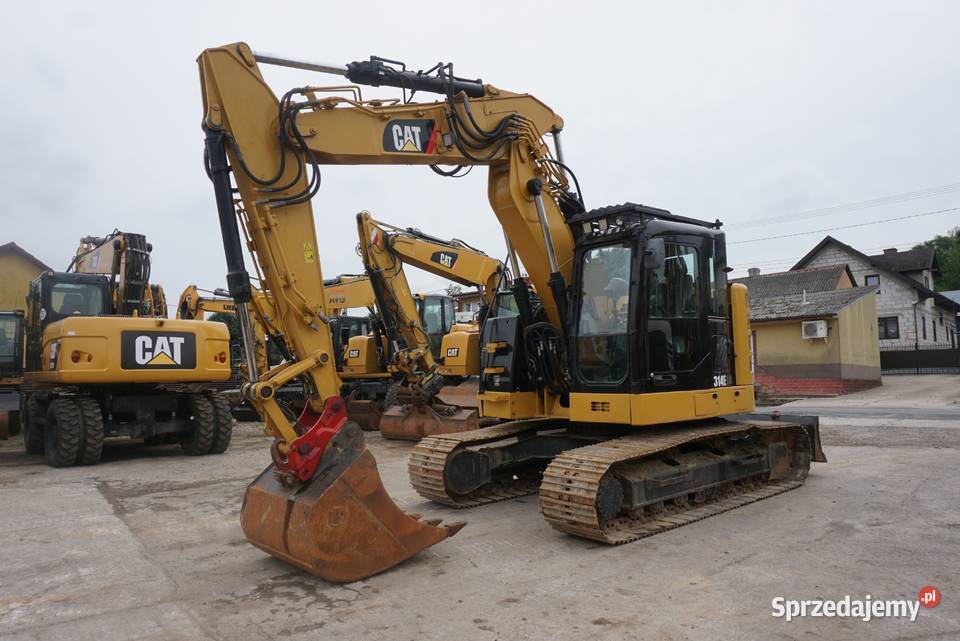 Koparka gąsienicowa CAT 314 E 2014 Rok produkcji 2014 Jeziorko