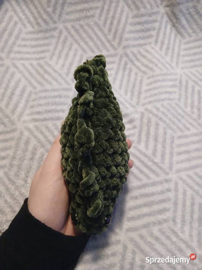 Pluszowy dinozaur na szydełku Warszawa