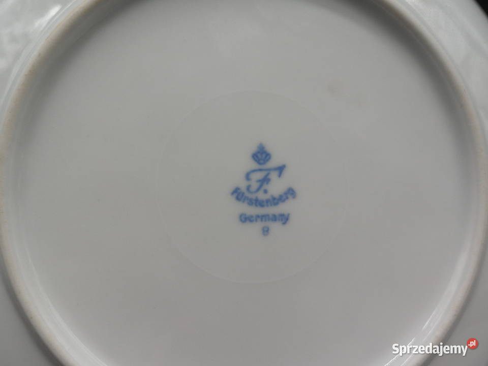 Furstenberg Talerzyki białe przystawkowe 4 Raszków