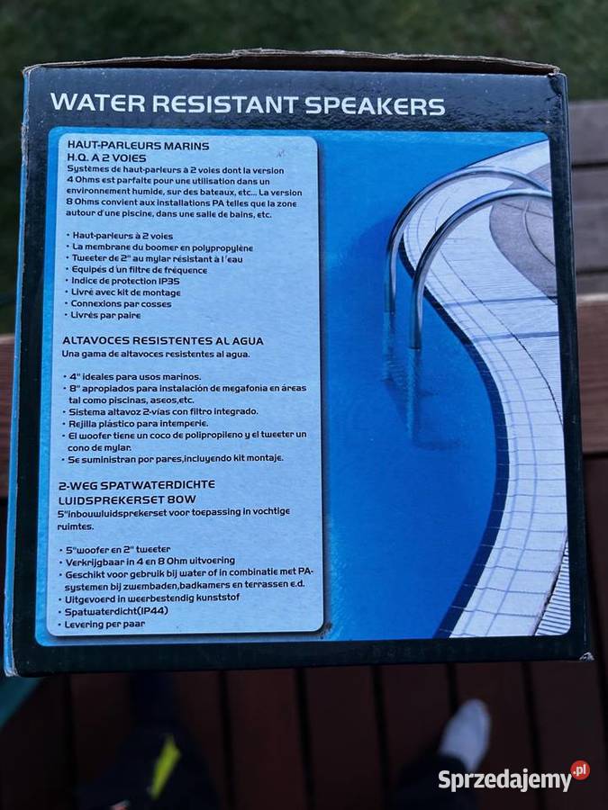 Głośniki wodoodporne Skytronic 125032