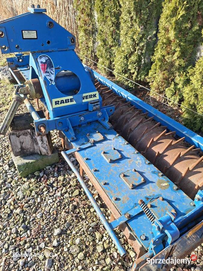 Agregat brona wirowa rabe werk mke 300 duży wał Września