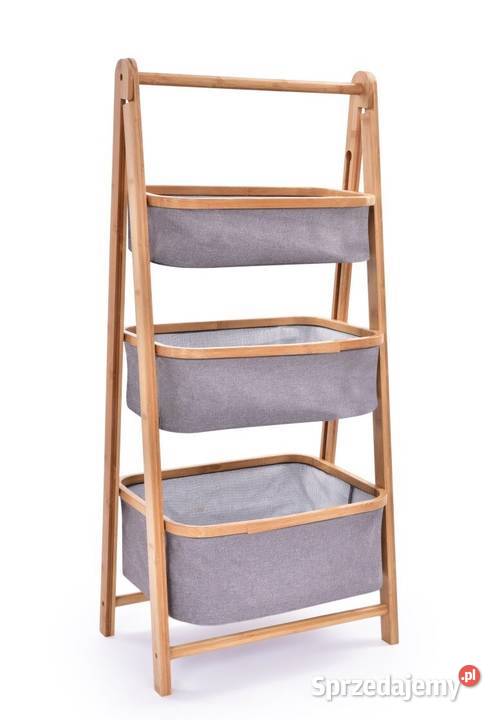 SKŁADANY BAMBUSOWY REGAŁ wys 975 mazowieckie Warszawa