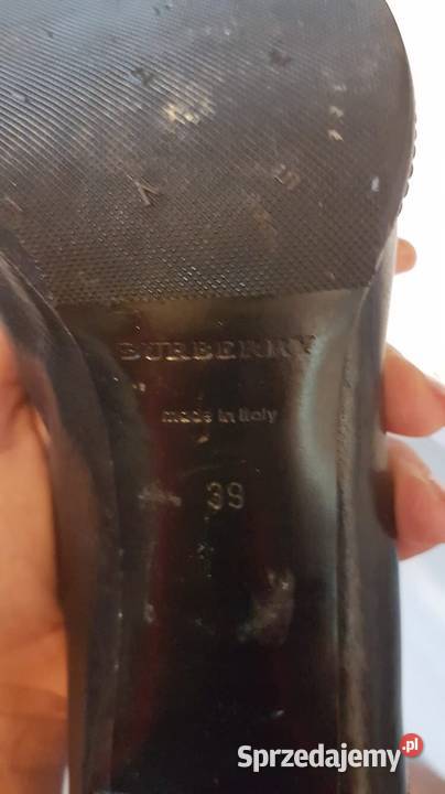 Czółenka damskie na obcasie Burberry 39 Skawina sprzedam