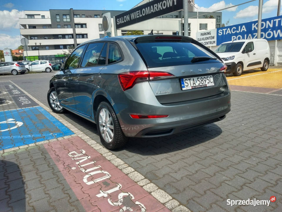 koda Scala 10 TSI 110 ambition czujniki parkowa Tychy