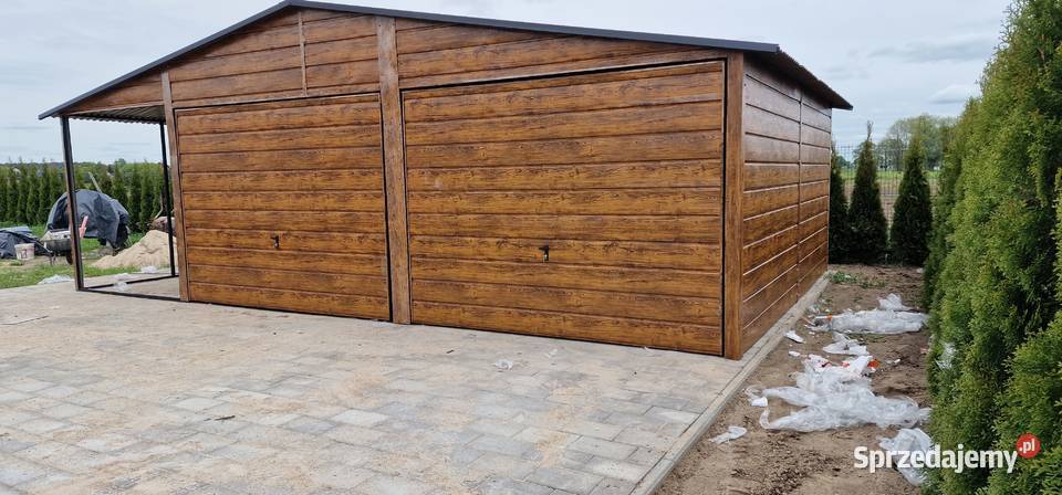 Biały Schowek Wiata Altana na NarzędziaZłoty samodzielny Garaże i miejsca postojowe Sandomierz