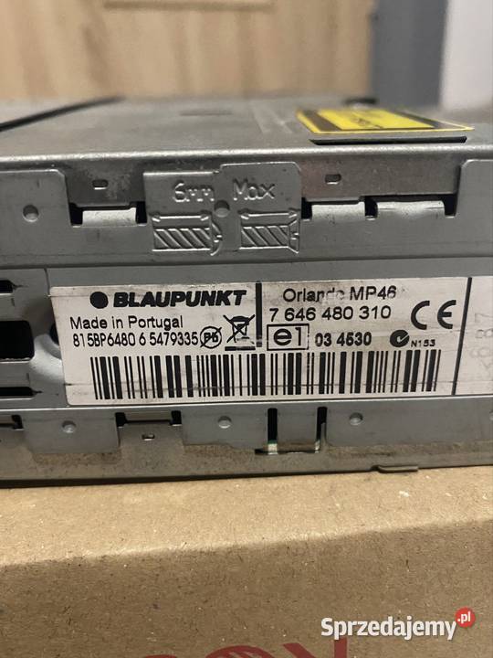 Radio Blaupunkt Orlando MP46 Lubatowa