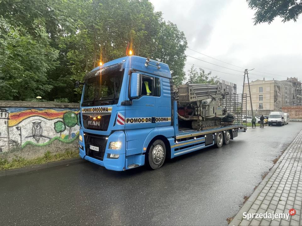 Laweta Transport Maszyn materiałów budowlanych