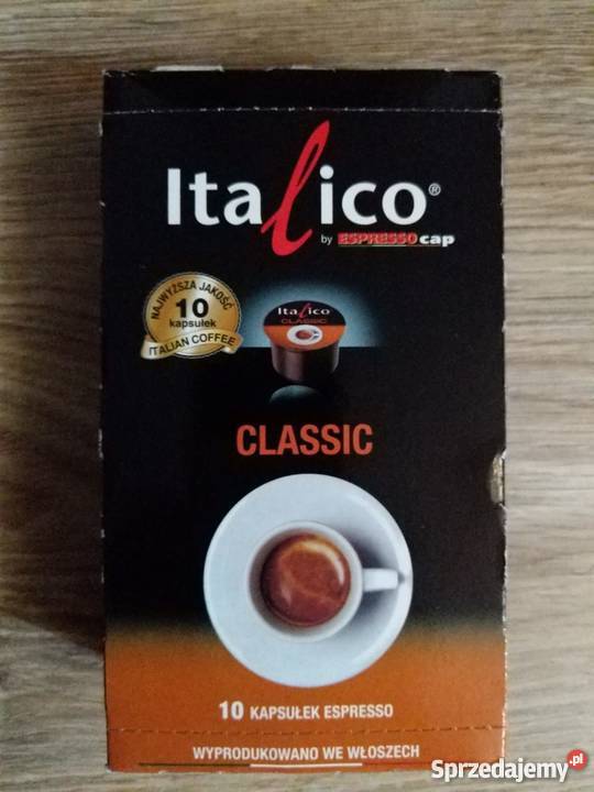 Kapsułki ITALICO z kawą do ekspresu Biedronka śląskie Sosnowiec